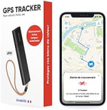Invoxia Tracker GPS sans Carte SIM avec Alerte Antivol en Temps Réel et Longue Autonomie - Abonnement Inclus & ARTAGO 870 Canne Antivol Voiture 2En1 Bloque Volant et Alarme Intelligente 120 DB