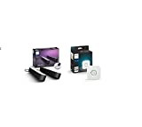Philips Hue Play Pack White & Color Ambiance X2 6,6 W - Noir + Pont de Connexion - Fonctionne avec Alexa - Compatible avec Apple Homekit