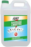 FURY - Barrage a insectes - Tous insectes volants et rampants - Surfaces intérieures et extérieures - 6 mois de protection - 5L - Fabrication Française