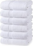 Utopia Towels - Lot de 6 essuie Main en 100% Coton, 700 GSM - Serviette Main - 41 x 71 cm