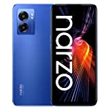 realme Narzo 50 5G-6+128 GB Smartphone Debloqué etMéga Batterie de 5 000 mAh, Processeur Dimensity 810 5G, Système de Recharge Dart 33 W, Écran Ultra Fluide de 90 Hz, NFC, Dual Sim, Hyper Blue