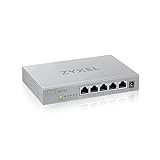 Zyxel Commutateur Non-administrable Multi-Gigabit 5 Ports 2.5G pour Le Divertissement à Domicile ou Le réseau Soho [MG-105]