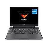 Victus by HP 15-fa0002sf PC Portable Gaming 15.6" FHD IPS (Intel Core i5-12450H, RAM 16 Go, SSD 512 Go, NVIDIA GeForce RTX 3050, AZERTY, Windows 11) Argent mica