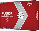 Callaway Chrome Doux Balles de Golf Mixte, Blanc, M